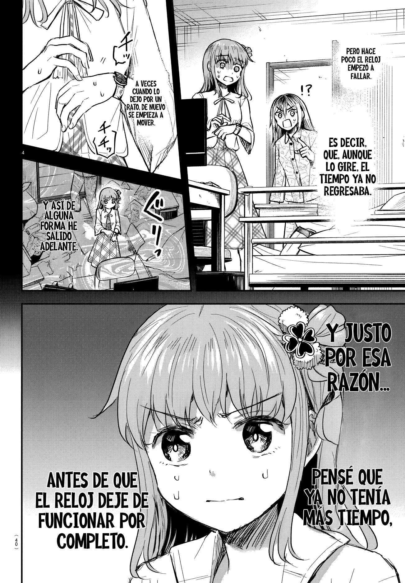 Read Tú eres como un trébol de cuatro hojas ES Manga Online