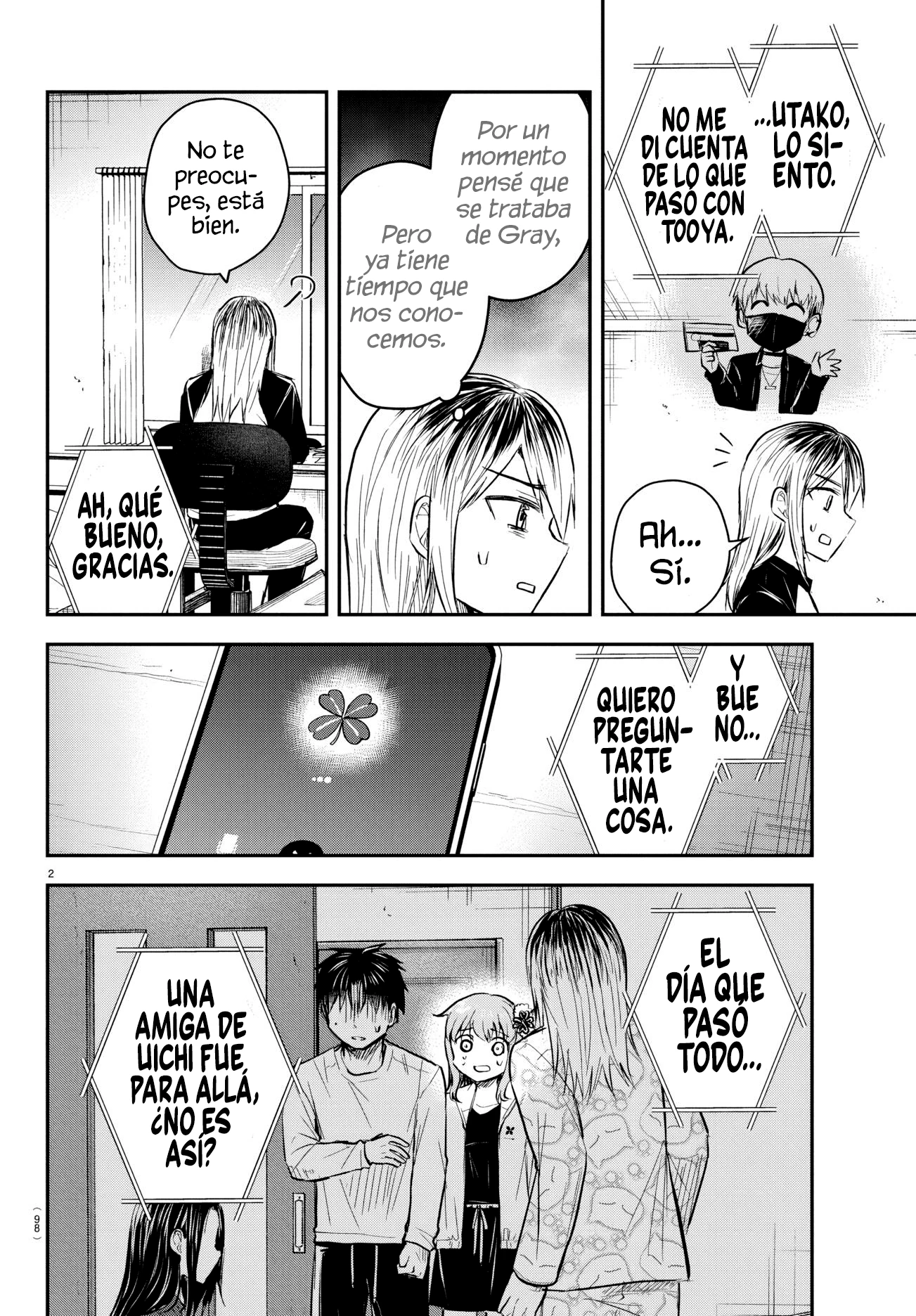 Read Tú eres como un trébol de cuatro hojas ES Manga Online