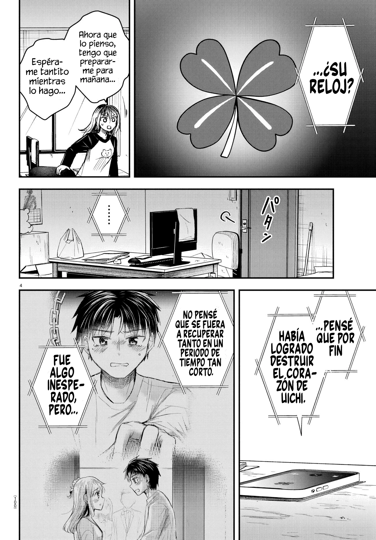 Read Tú eres como un trébol de cuatro hojas ES Manga Online