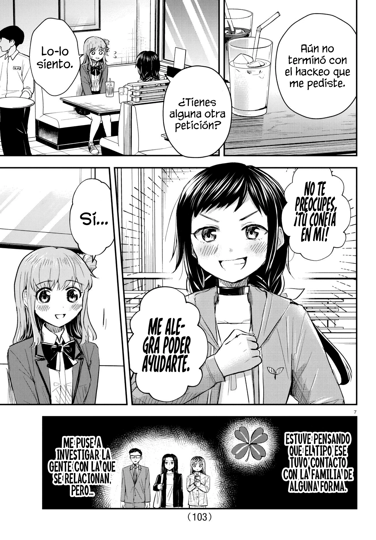 Read Tú eres como un trébol de cuatro hojas ES Manga Online