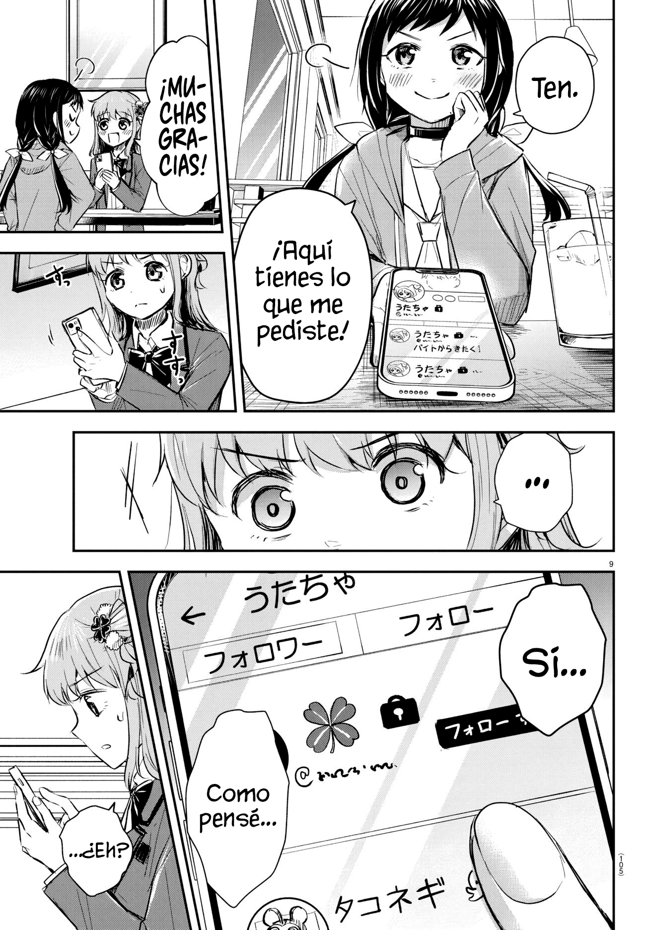 Read Tú eres como un trébol de cuatro hojas ES Manga Online