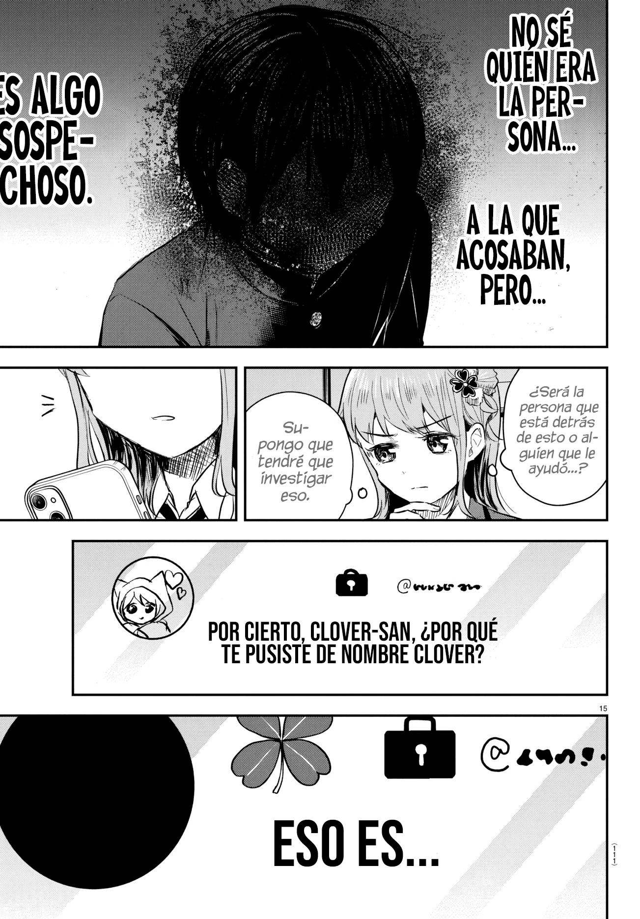 Read Tú eres como un trébol de cuatro hojas ES Manga Online