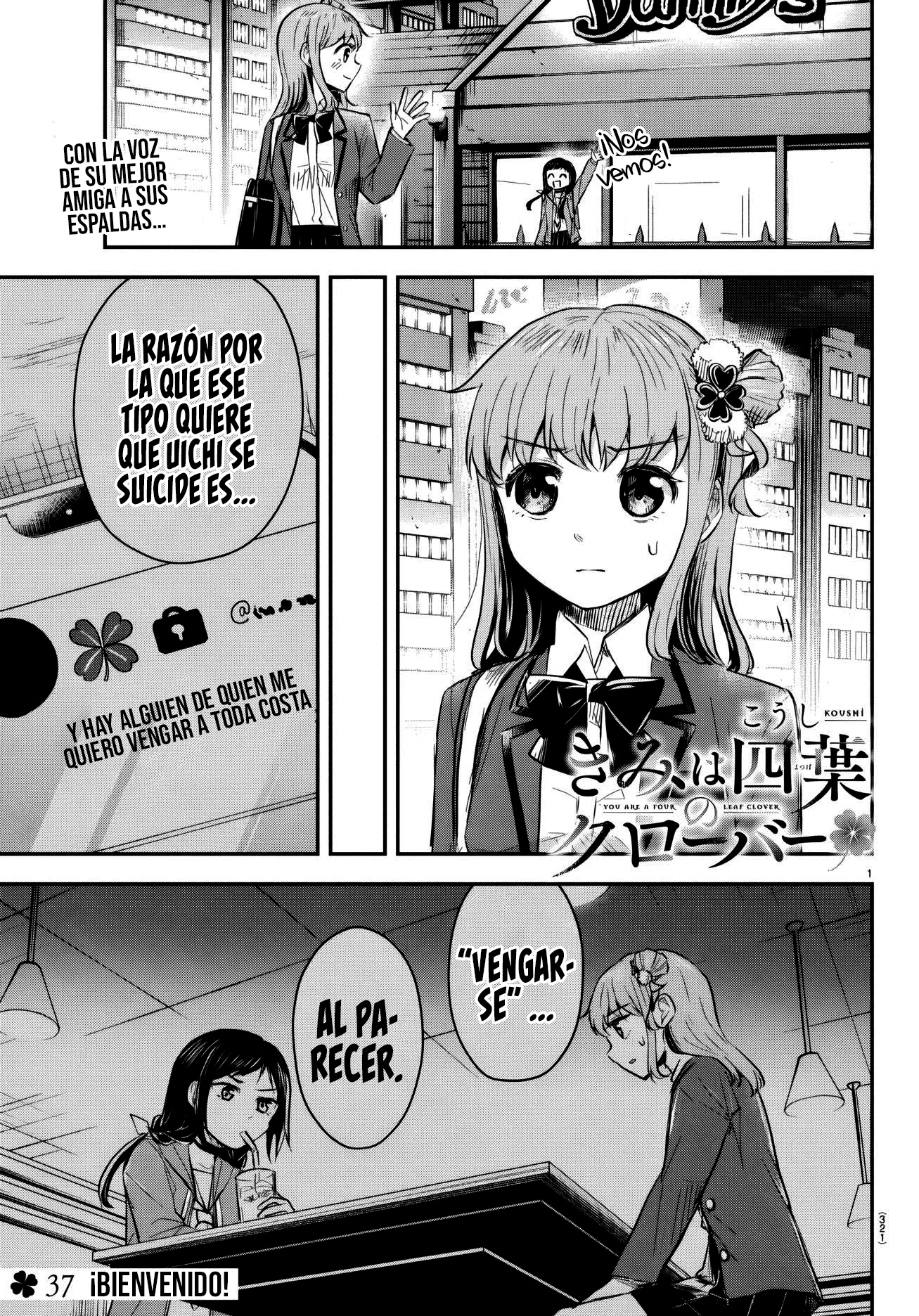 Read Tú eres como un trébol de cuatro hojas ES Manga Online