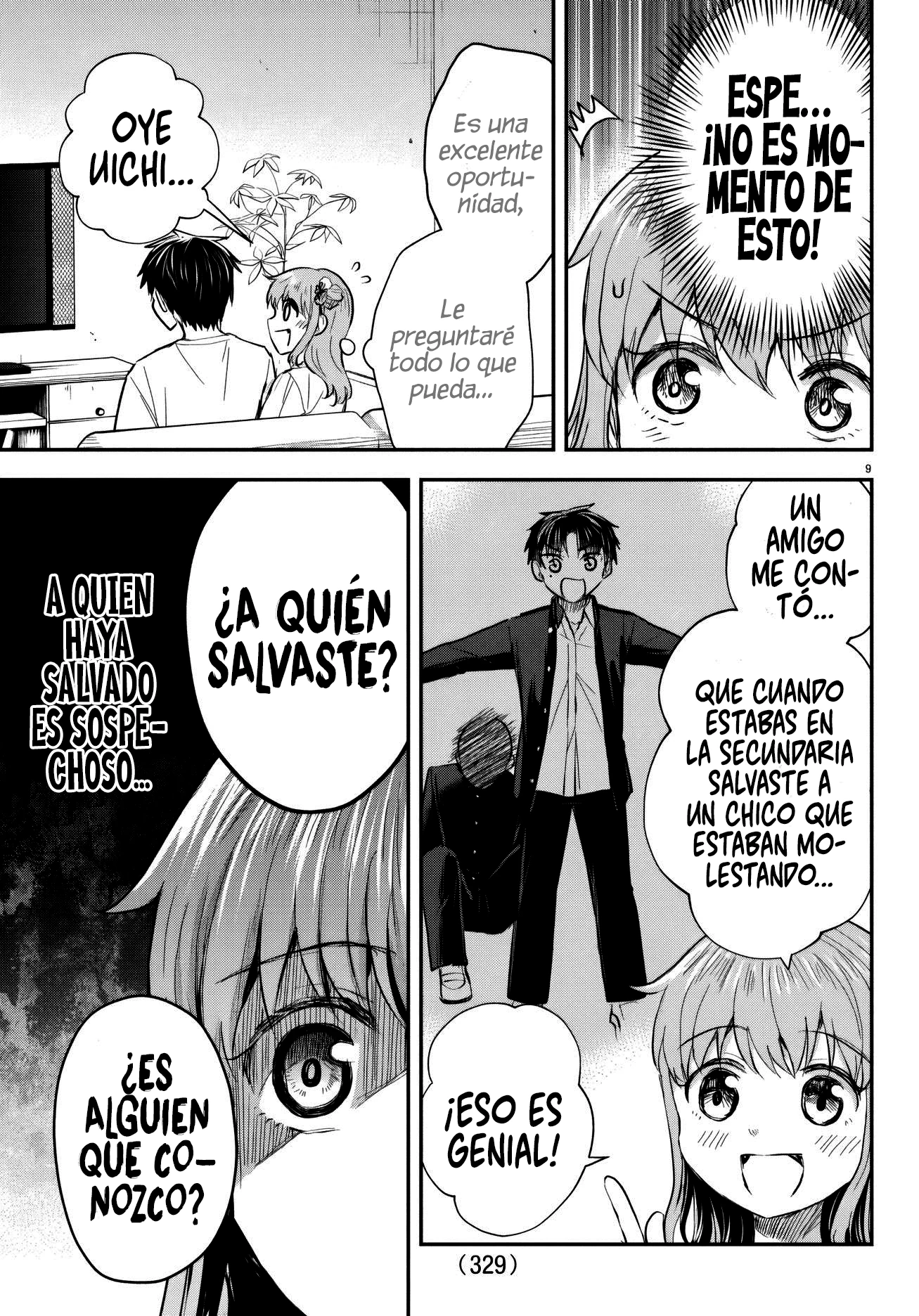 Read Tú eres como un trébol de cuatro hojas ES Manga Online