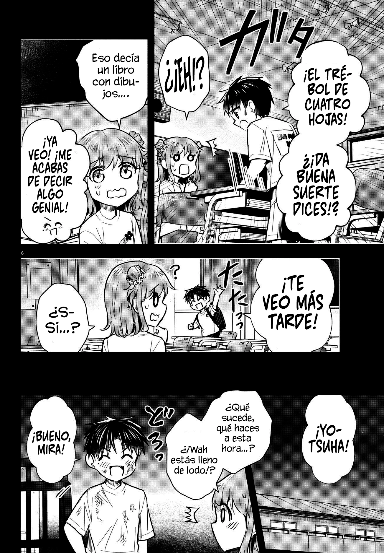 Read Tú eres como un trébol de cuatro hojas ES Manga Online