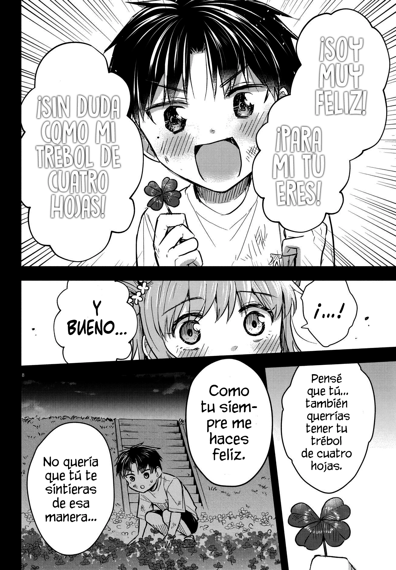 Read Tú eres como un trébol de cuatro hojas ES Manga Online