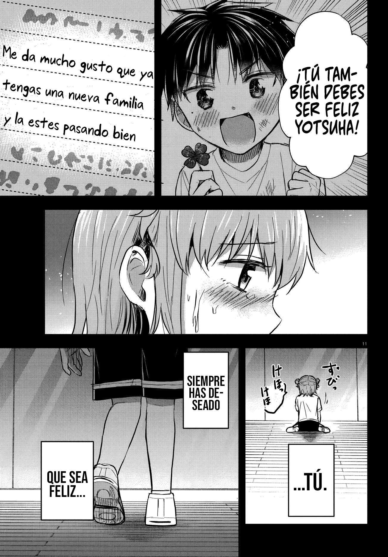 Read Tú eres como un trébol de cuatro hojas ES Manga Online