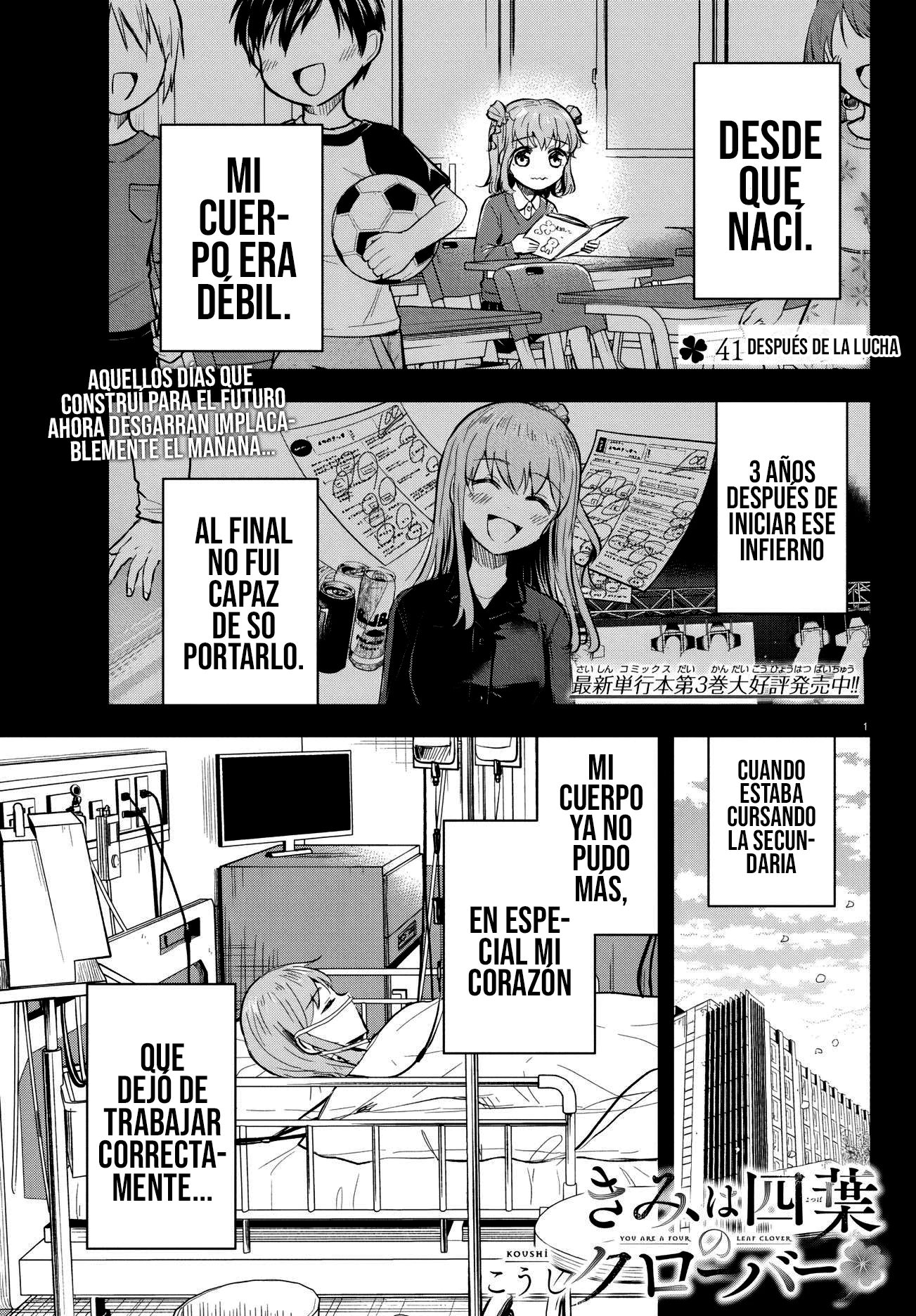 Read Tú eres como un trébol de cuatro hojas ES Manga Online