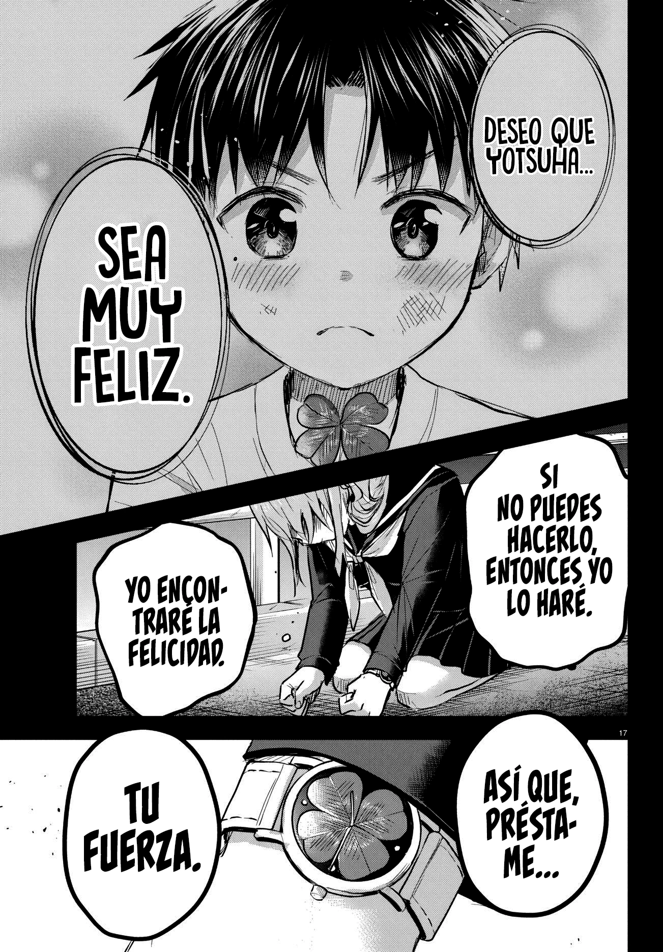 Read Tú eres como un trébol de cuatro hojas ES Manga Online