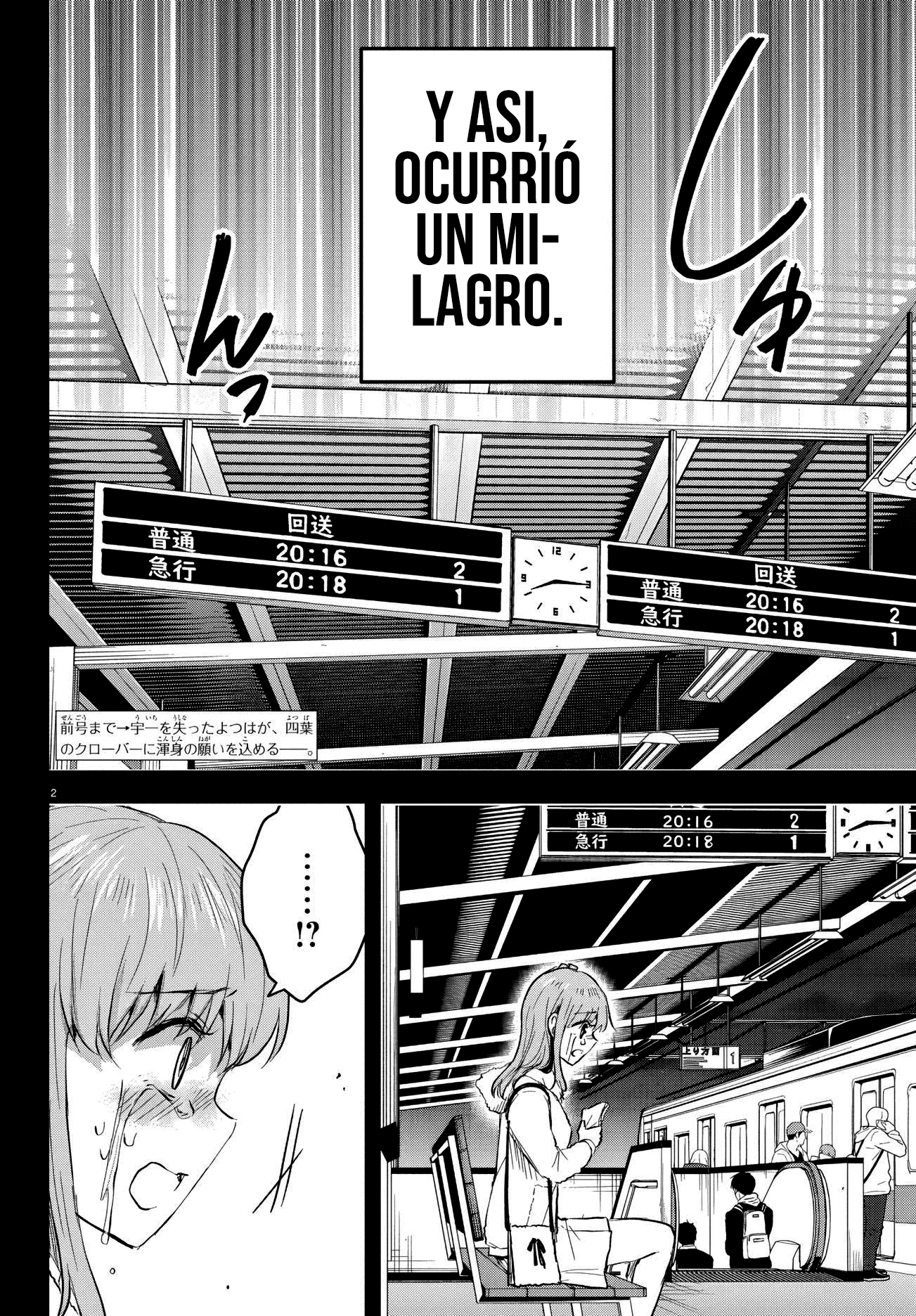 Read Tú eres como un trébol de cuatro hojas ES Manga Online