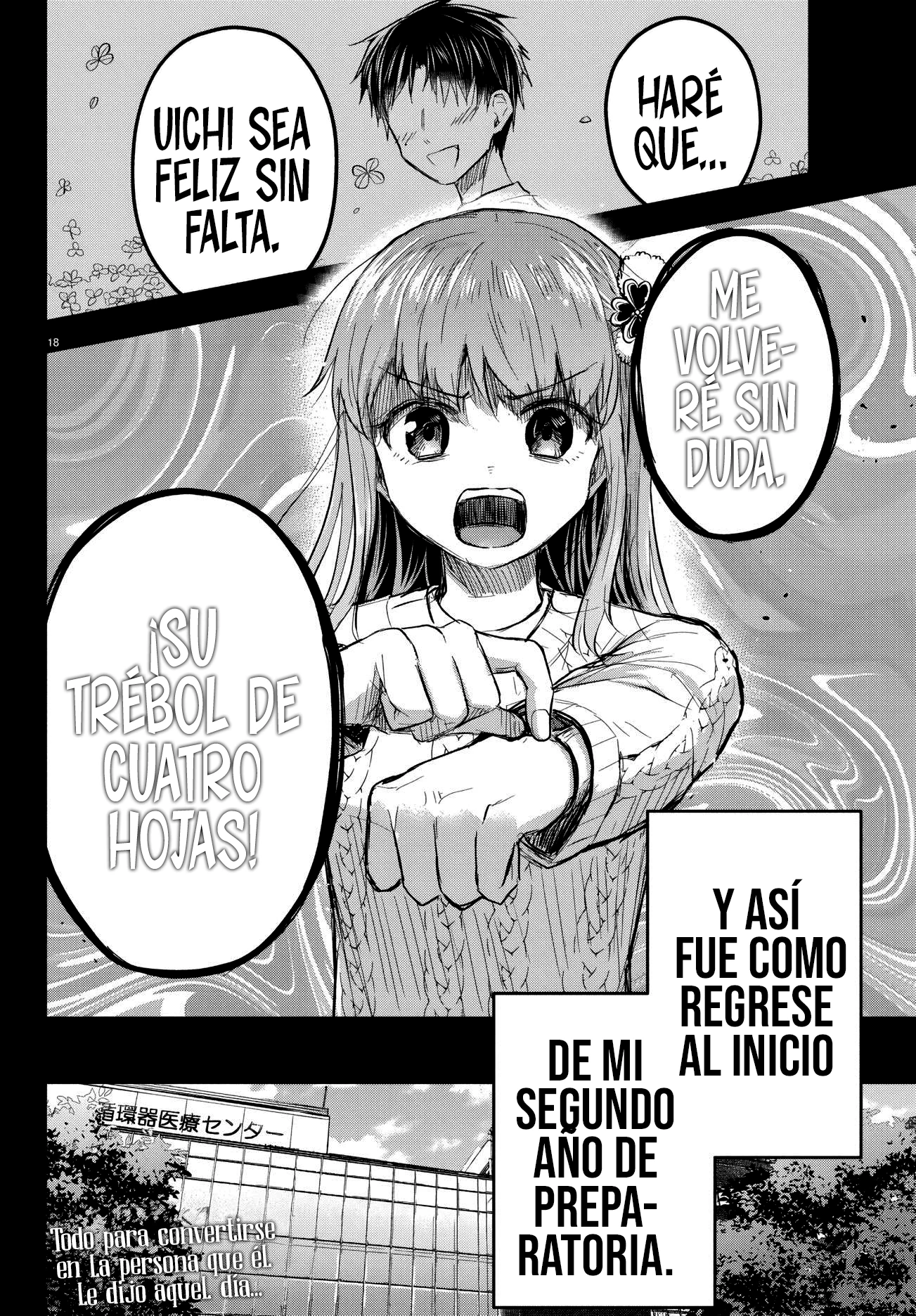 Read Tú eres como un trébol de cuatro hojas ES Manga Online
