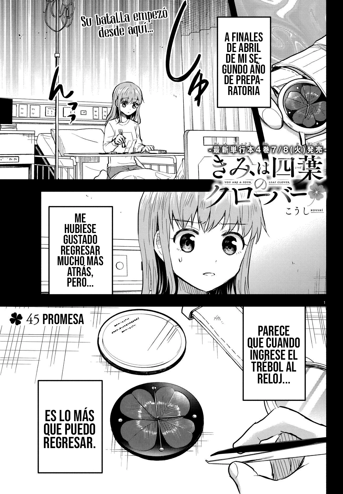Read Tú eres como un trébol de cuatro hojas ES Manga Online