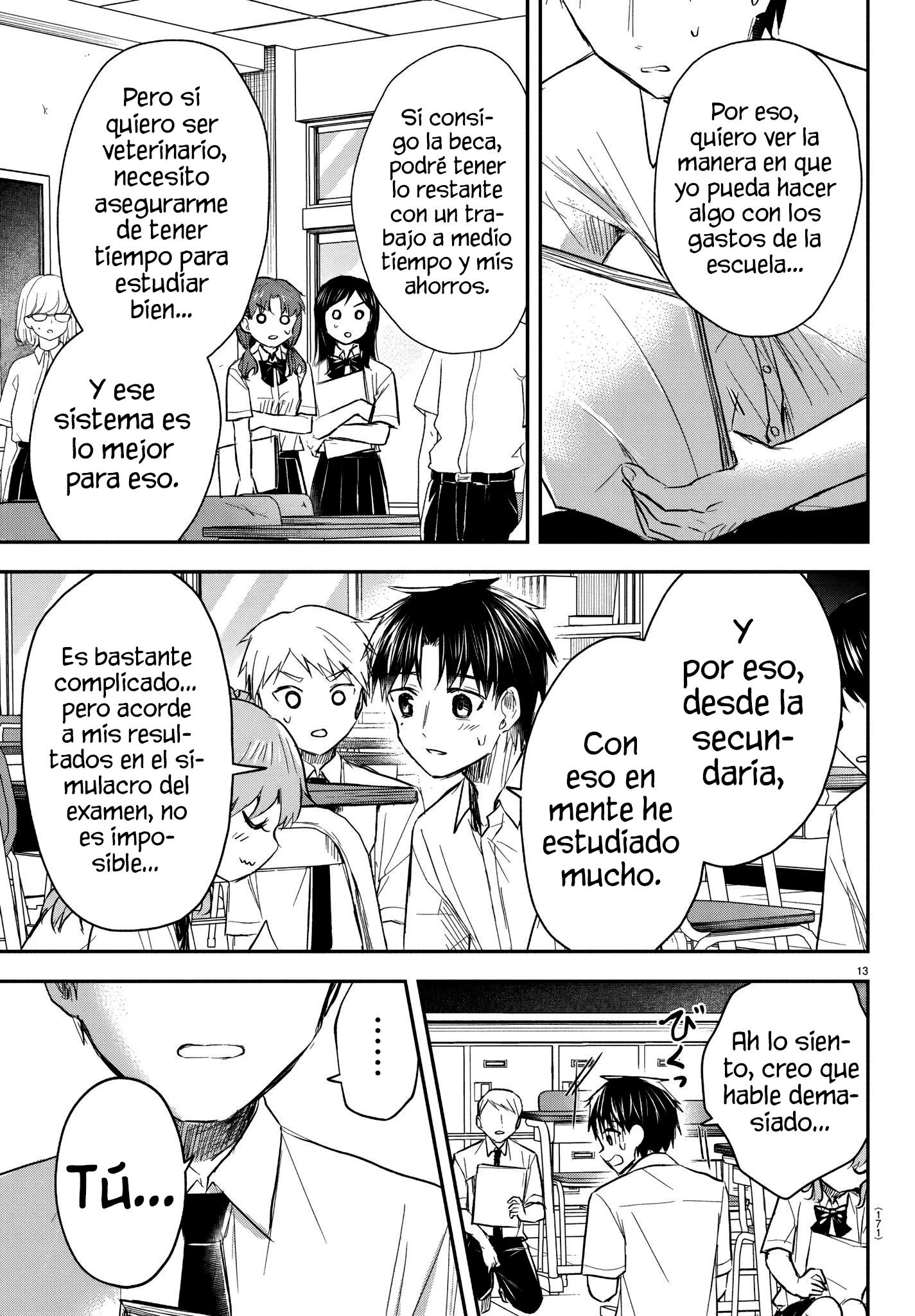 Read Tú eres como un trébol de cuatro hojas ES Manga Online
