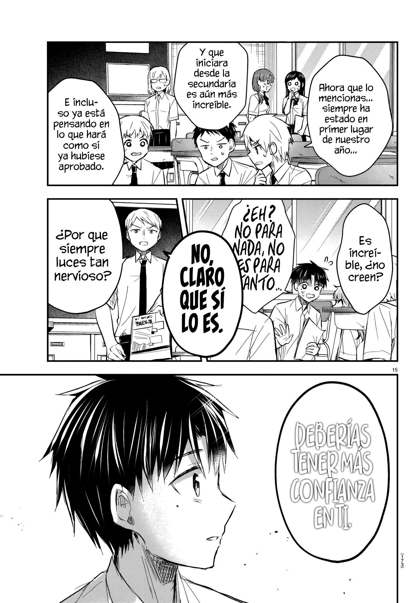 Read Tú eres como un trébol de cuatro hojas ES Manga Online