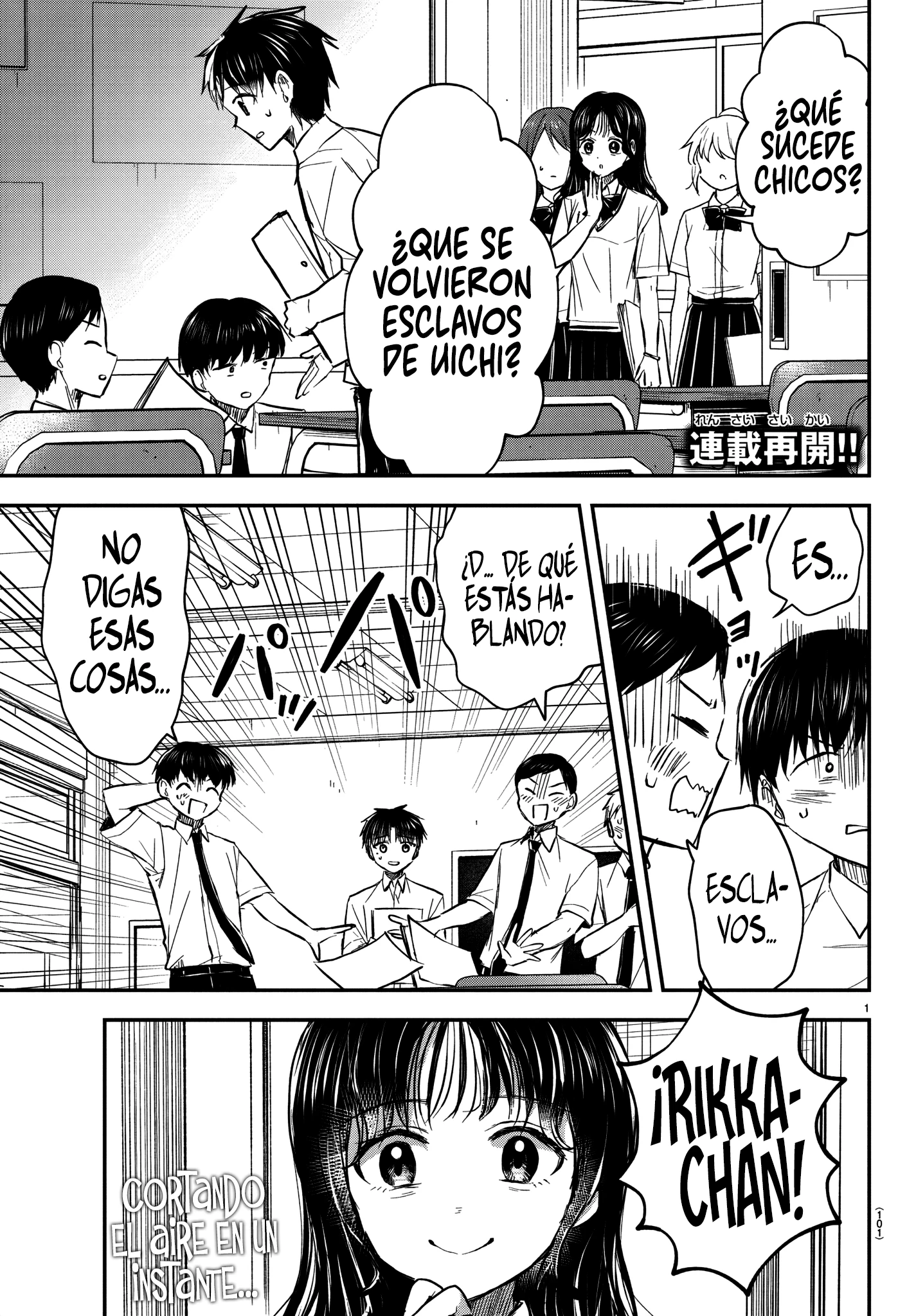 Read Tú eres como un trébol de cuatro hojas ES Manga Online