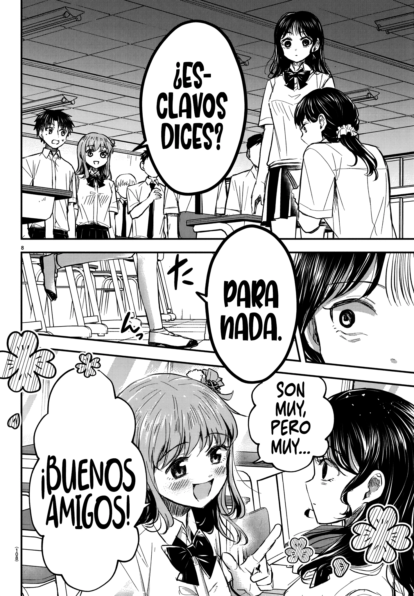 Read Tú eres como un trébol de cuatro hojas ES Manga Online
