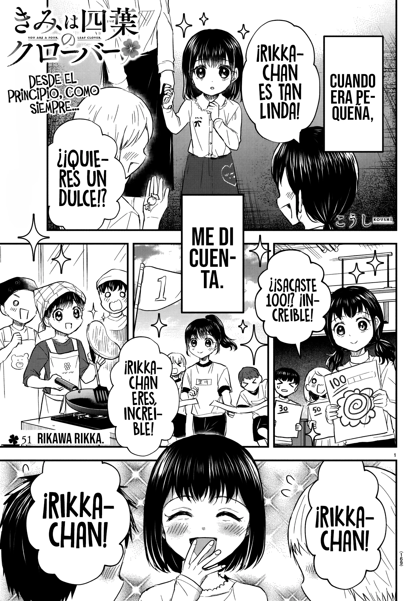 Read Tú eres como un trébol de cuatro hojas ES Manga Online
