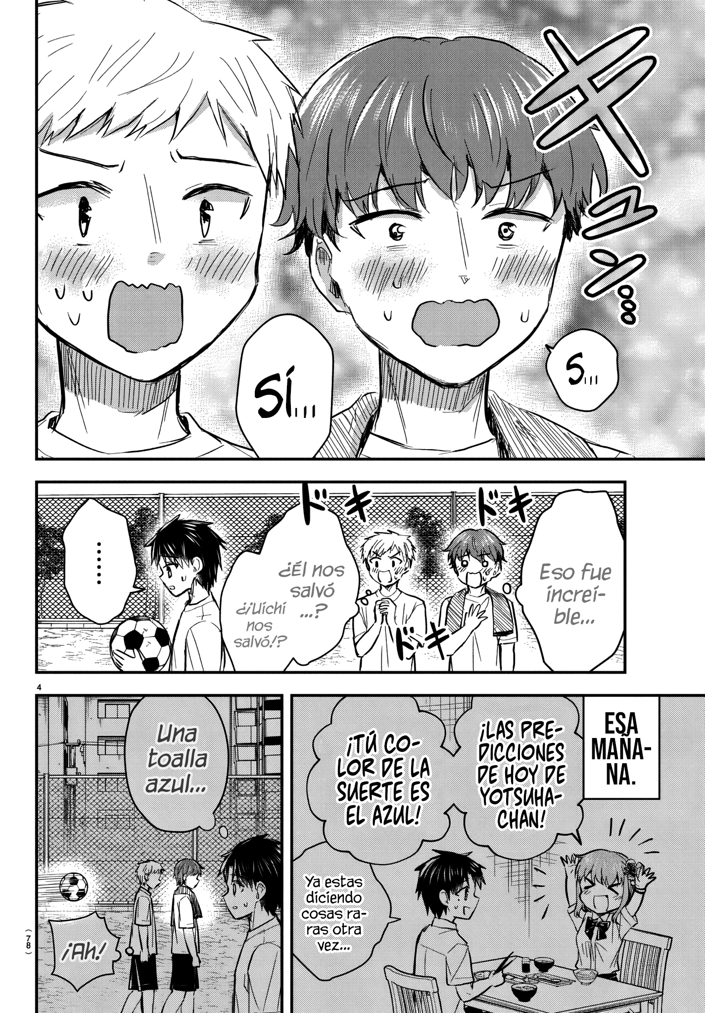 Read Tú eres como un trébol de cuatro hojas ES Manga Online
