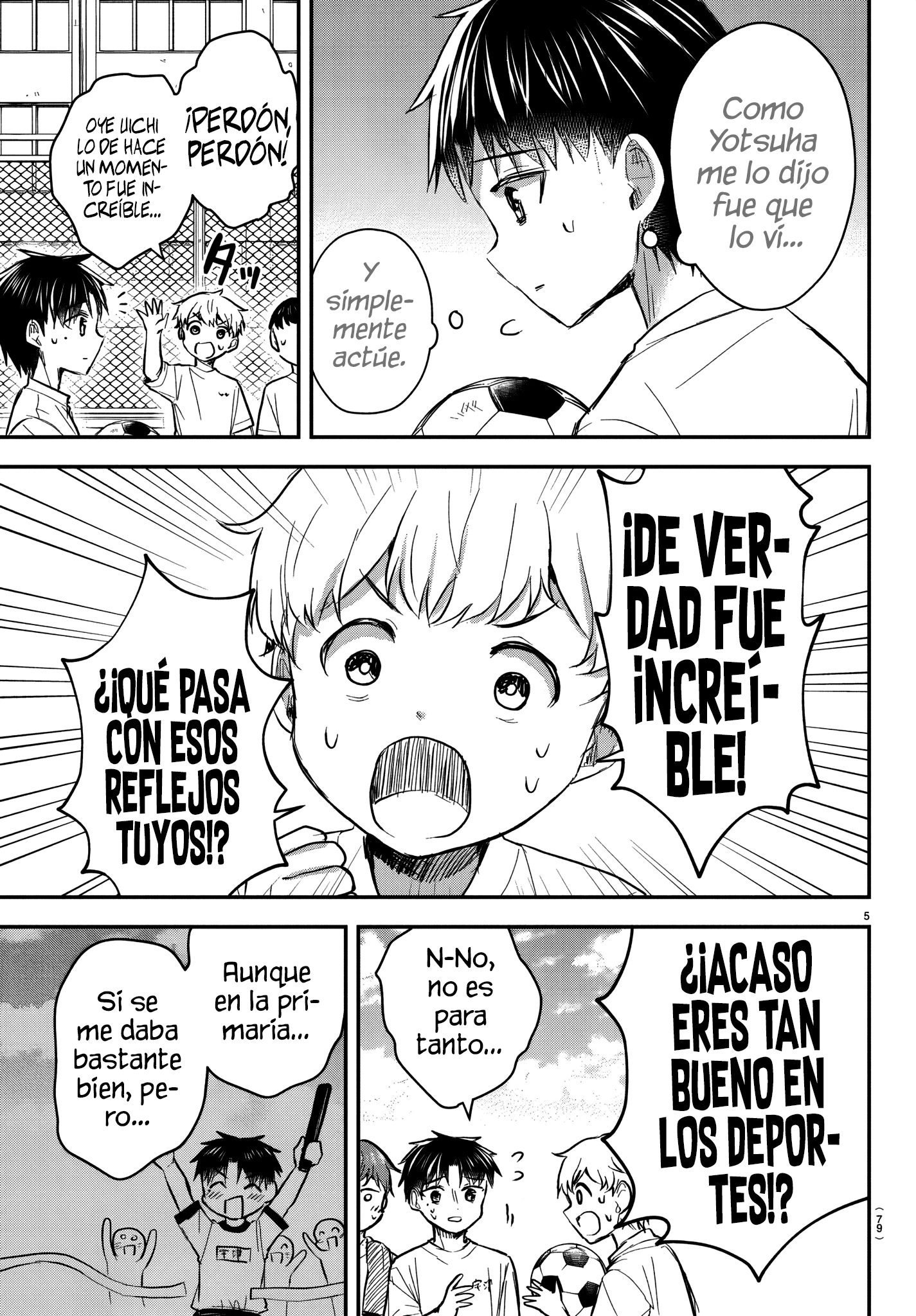 Read Tú eres como un trébol de cuatro hojas ES Manga Online