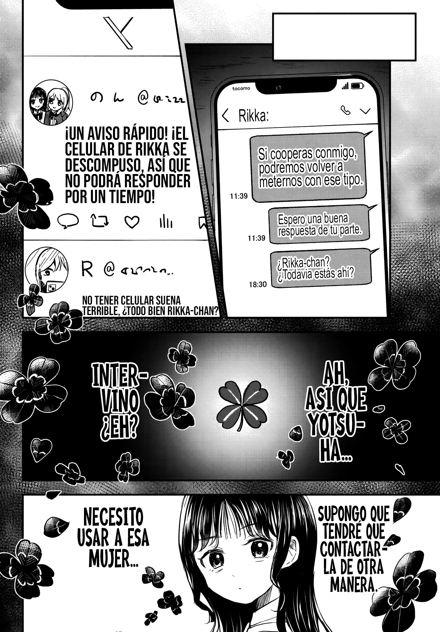 Read Tú eres como un trébol de cuatro hojas ES Manga Online