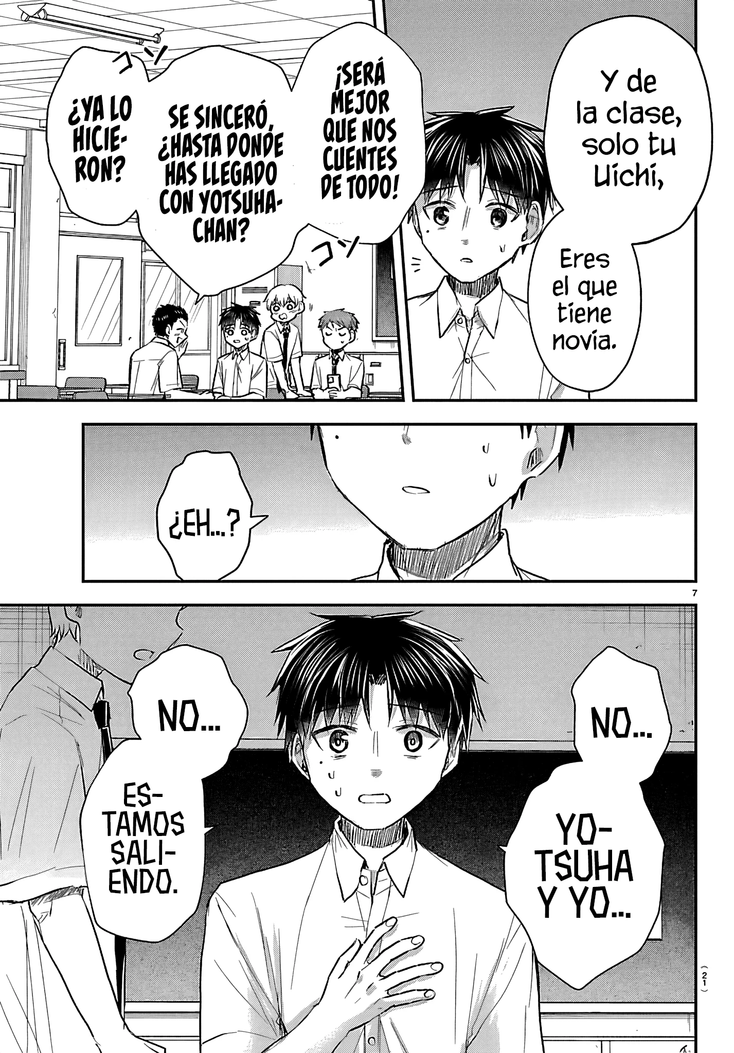 Read Tú eres como un trébol de cuatro hojas ES Manga Online