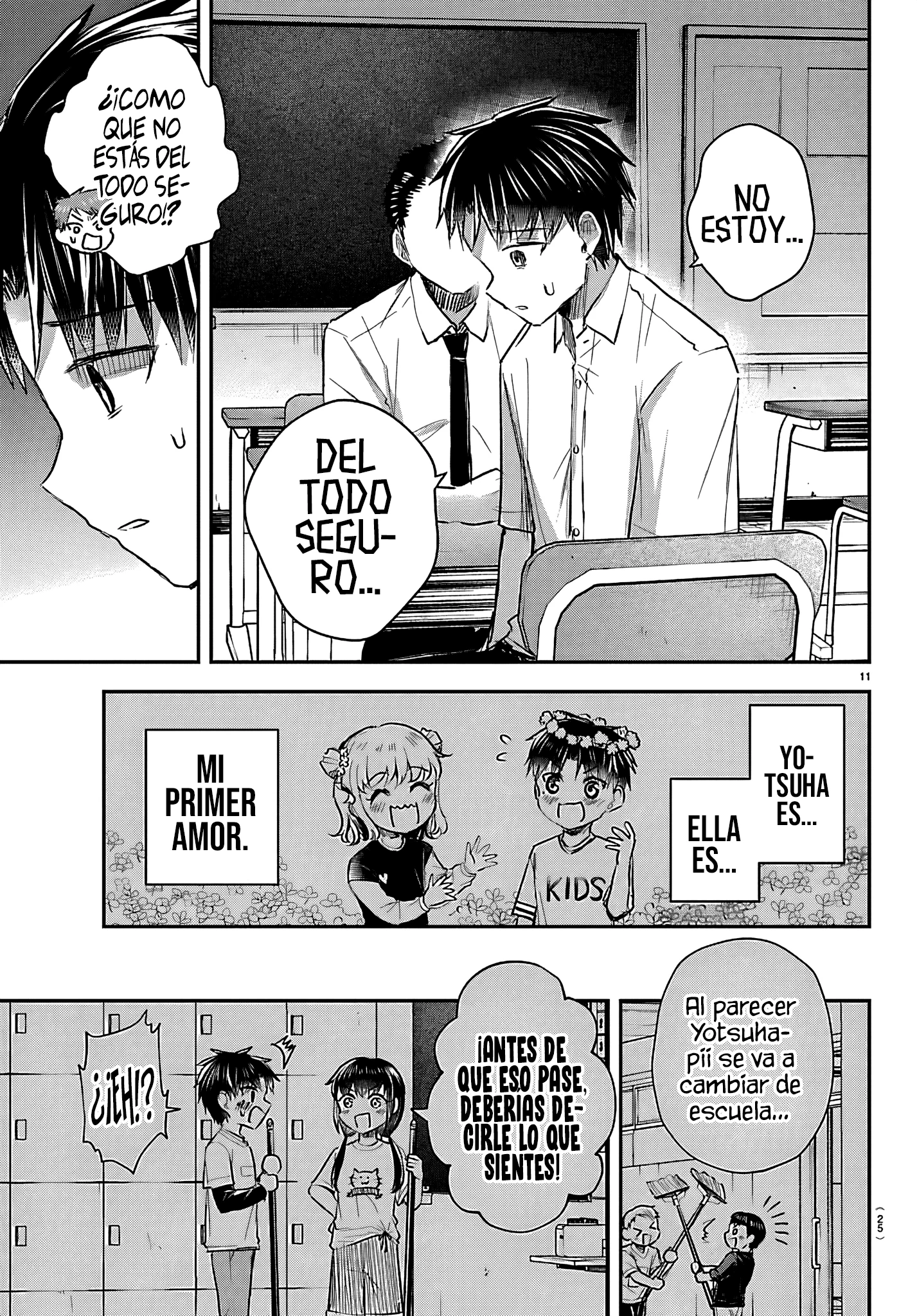 Read Tú eres como un trébol de cuatro hojas ES Manga Online