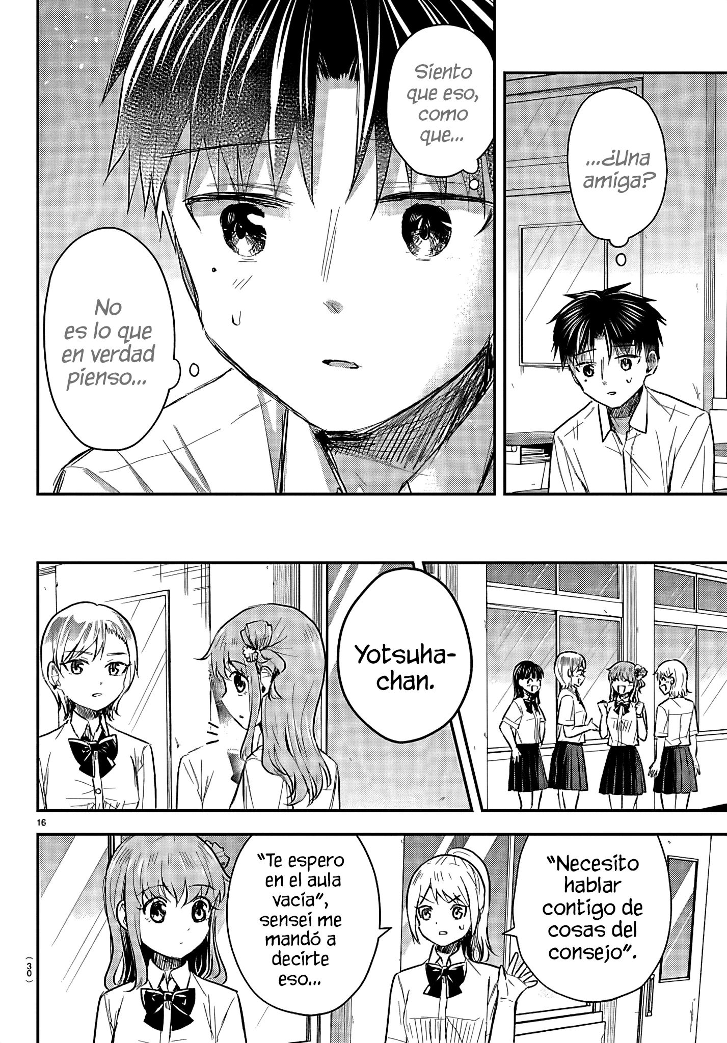 Read Tú eres como un trébol de cuatro hojas ES Manga Online
