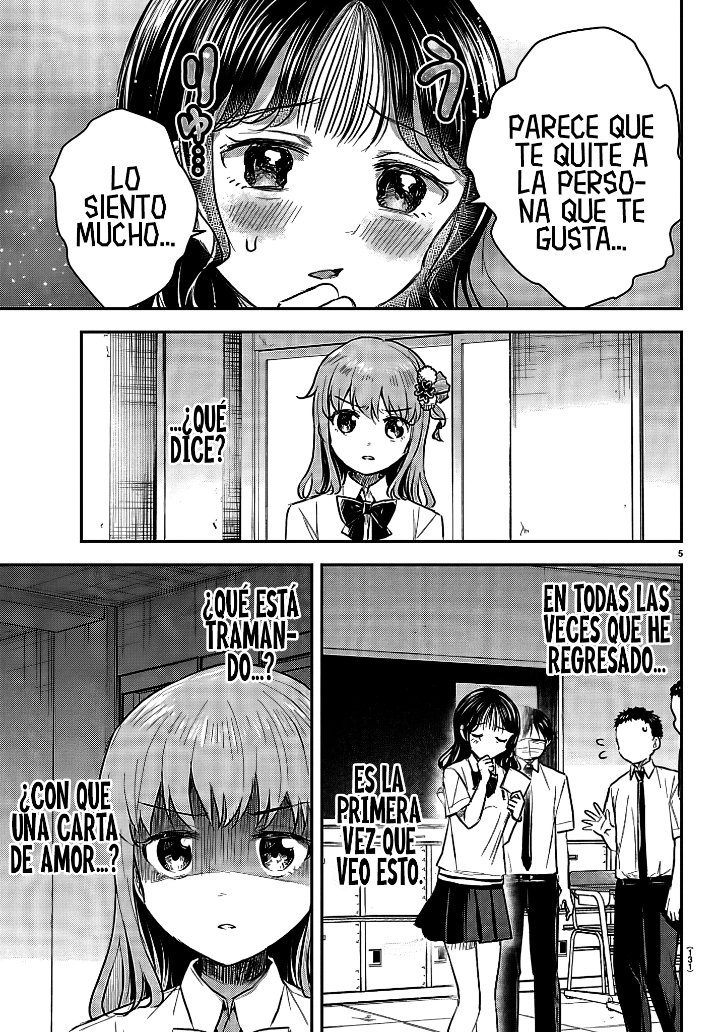 Read Tú eres como un trébol de cuatro hojas ES Manga Online