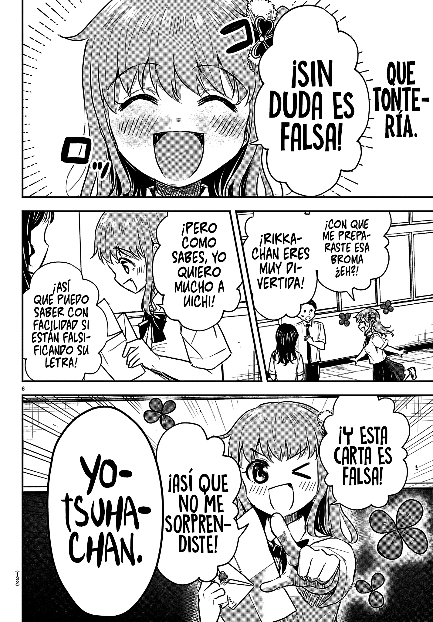 Read Tú eres como un trébol de cuatro hojas ES Manga Online