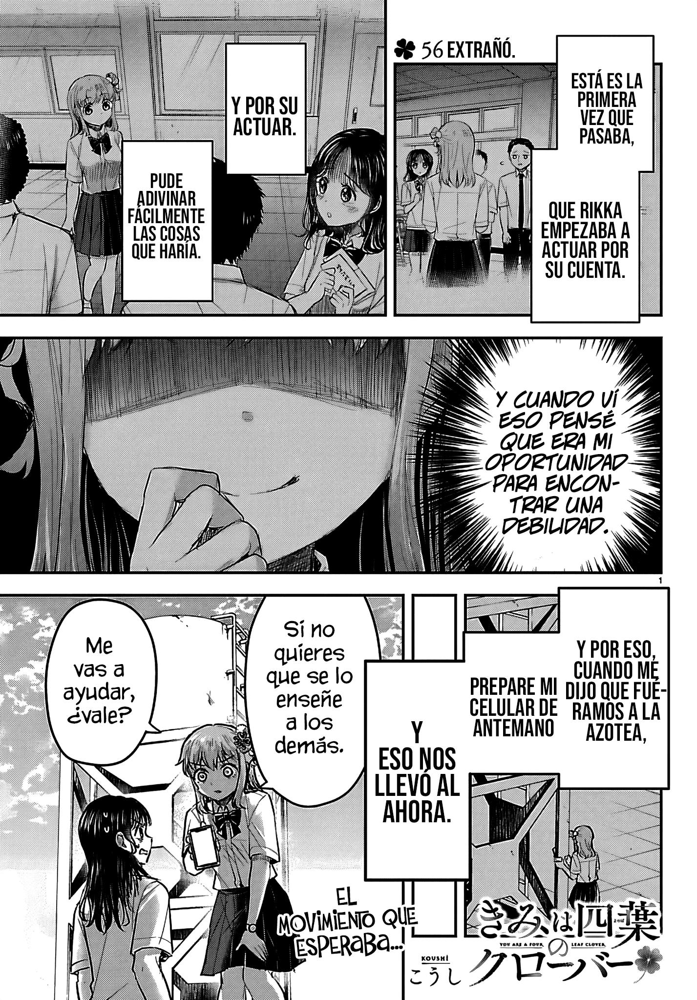 Read Tú eres como un trébol de cuatro hojas ES Manga Online