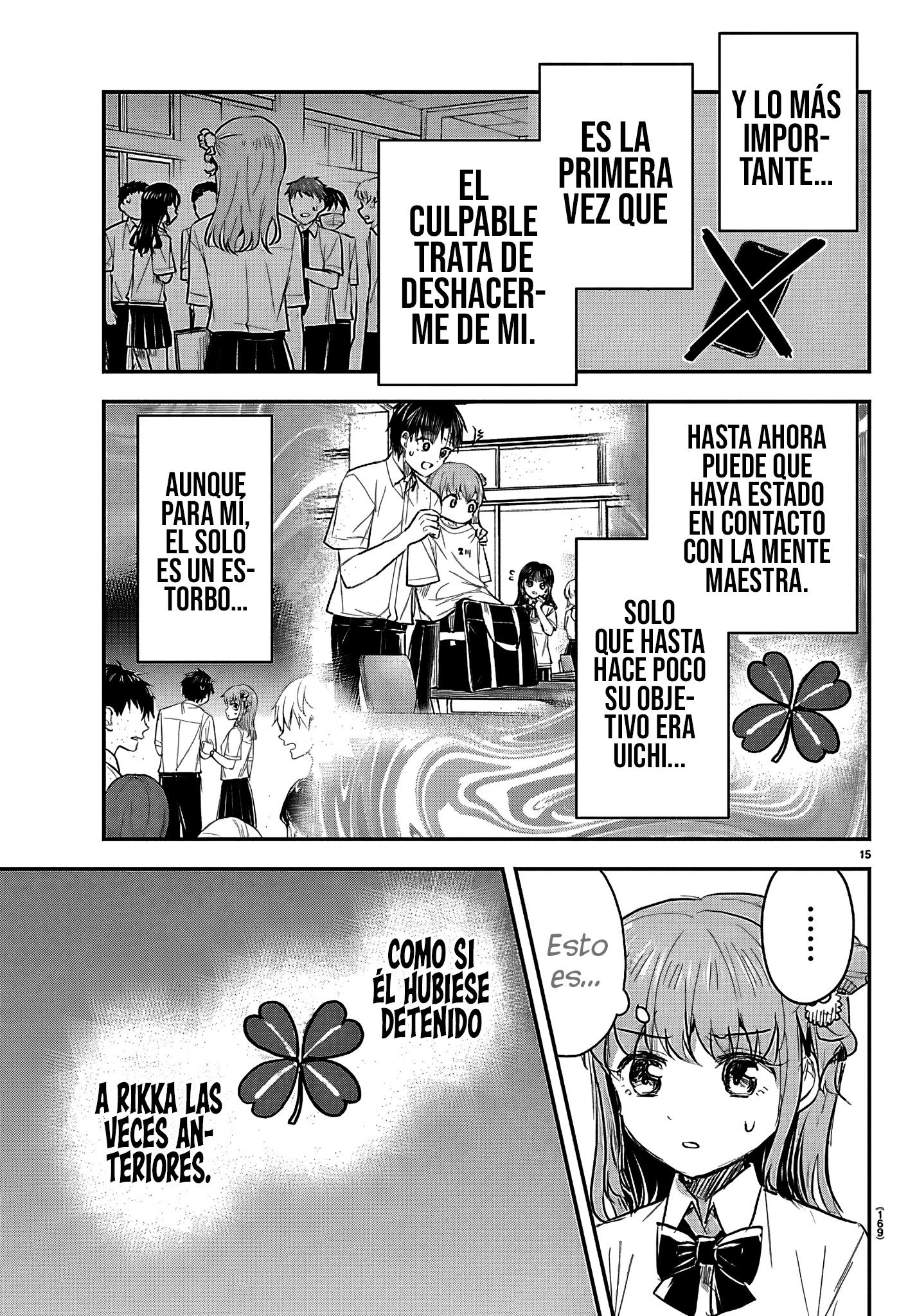 Read Tú eres como un trébol de cuatro hojas ES Manga Online