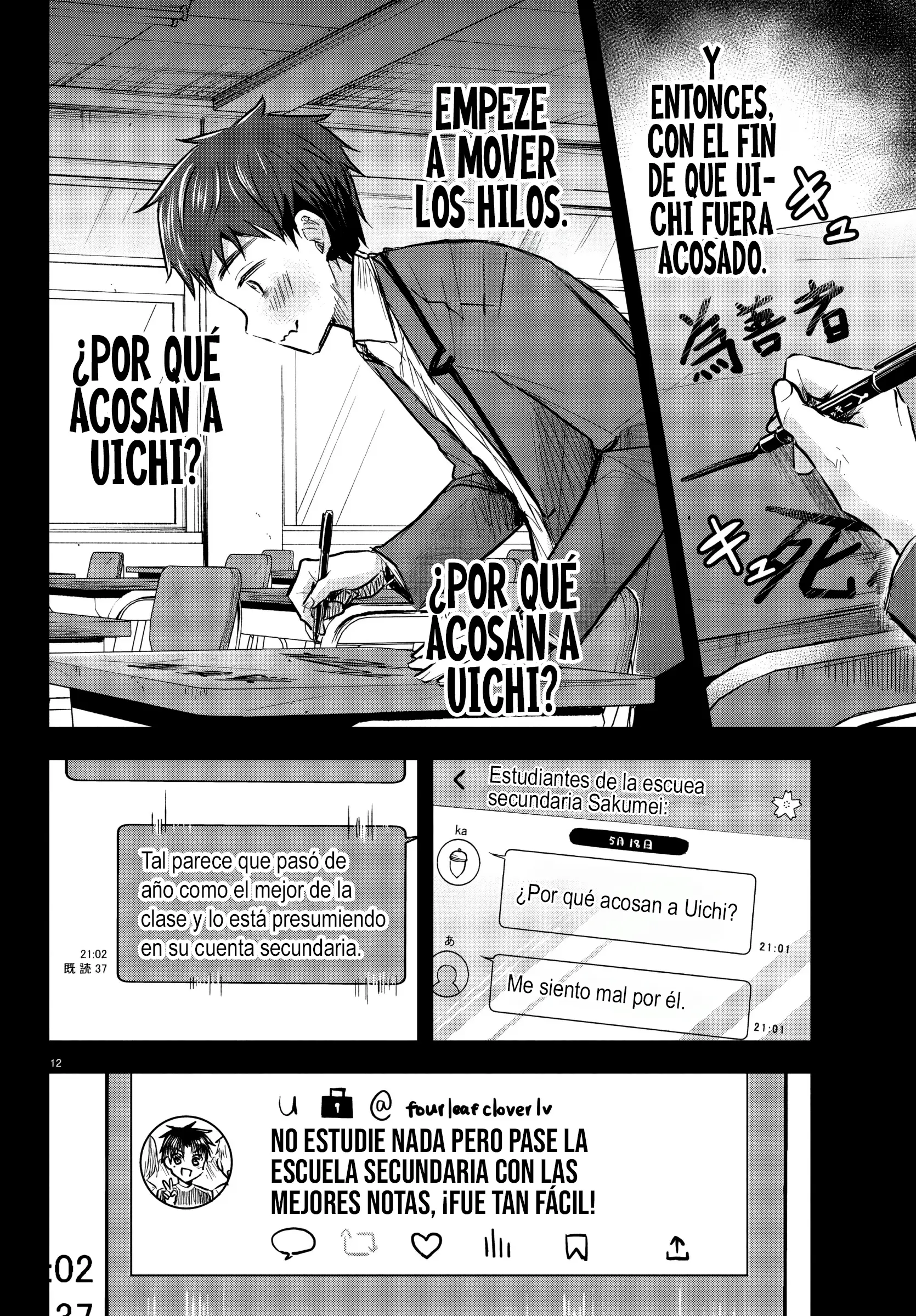 Read Tú eres como un trébol de cuatro hojas ES Manga Online
