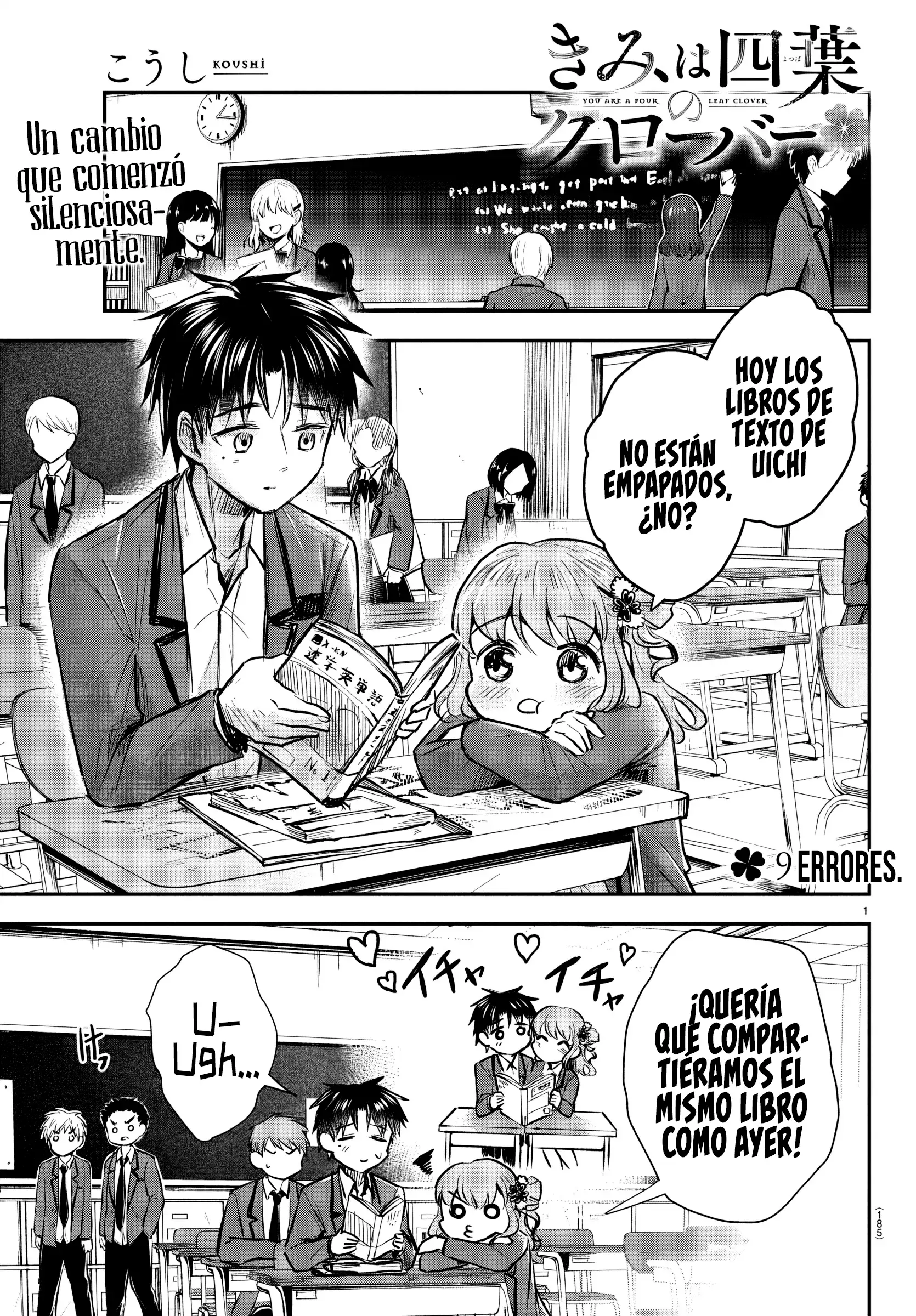 Read Tú eres como un trébol de cuatro hojas ES Manga Online