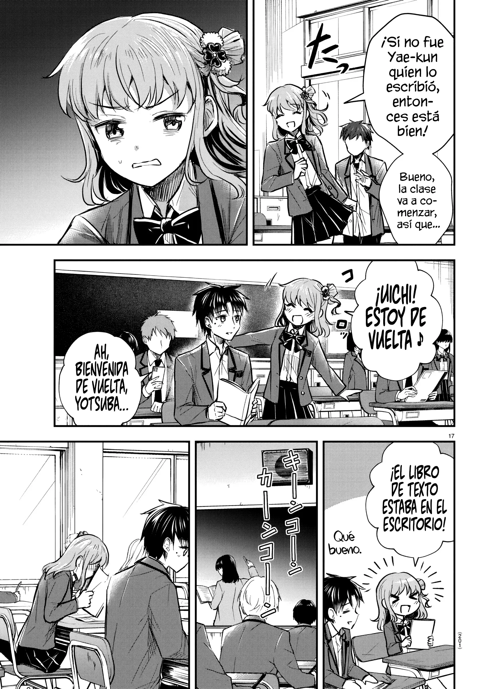 Read Tú eres como un trébol de cuatro hojas ES Manga Online
