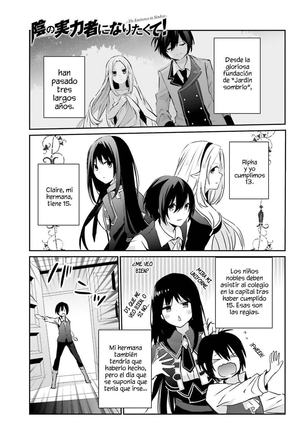 Read The Eminence in Shadow ES Manga Online