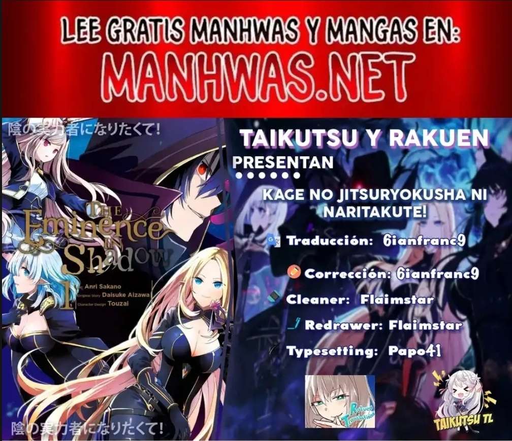 Read The Eminence in Shadow ES Manga Online