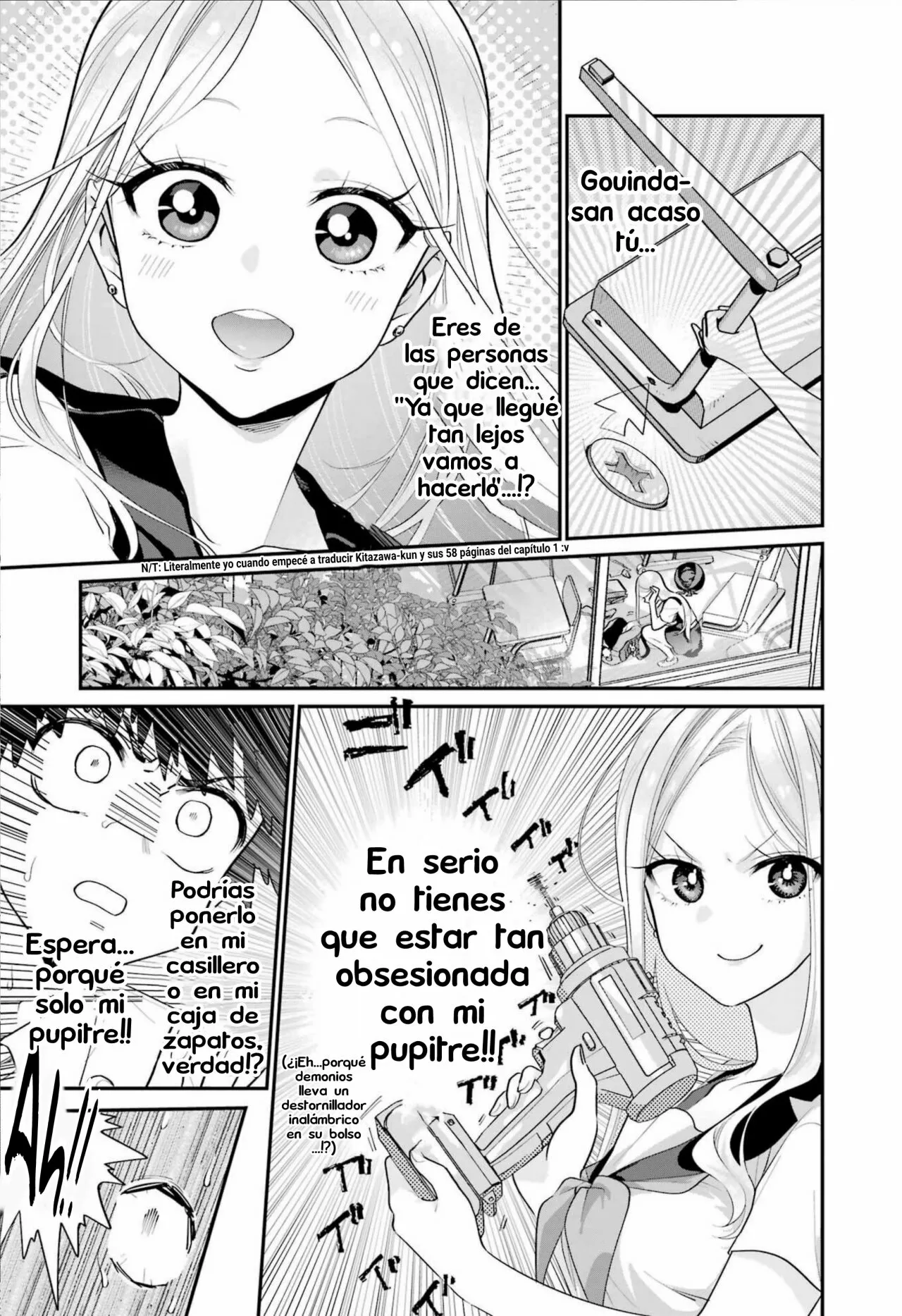 Read Ura de Yancha na Gouinda-san ES Manga Online