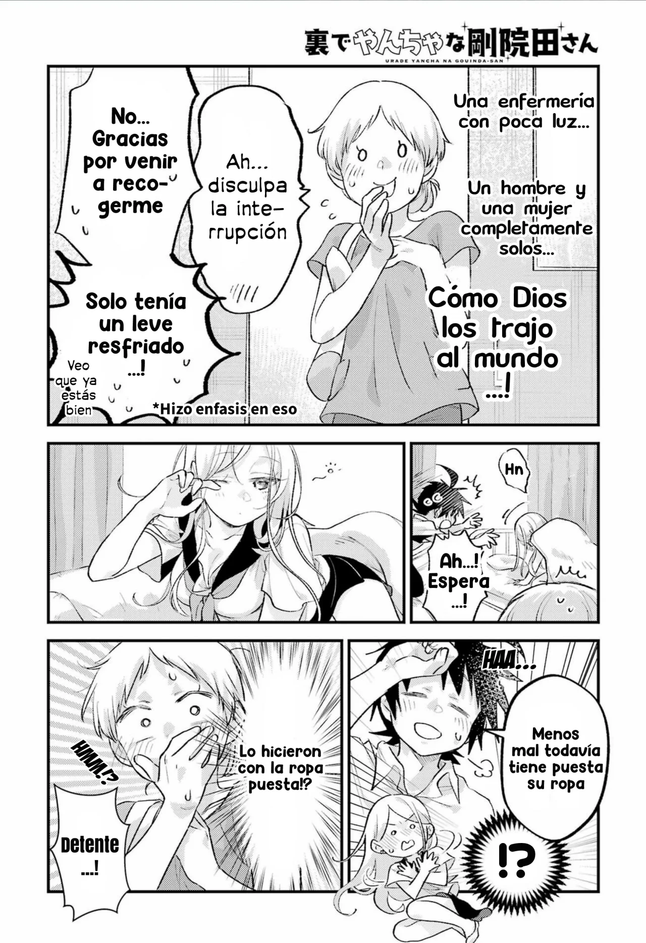 Read Ura de Yancha na Gouinda-san ES Manga Online