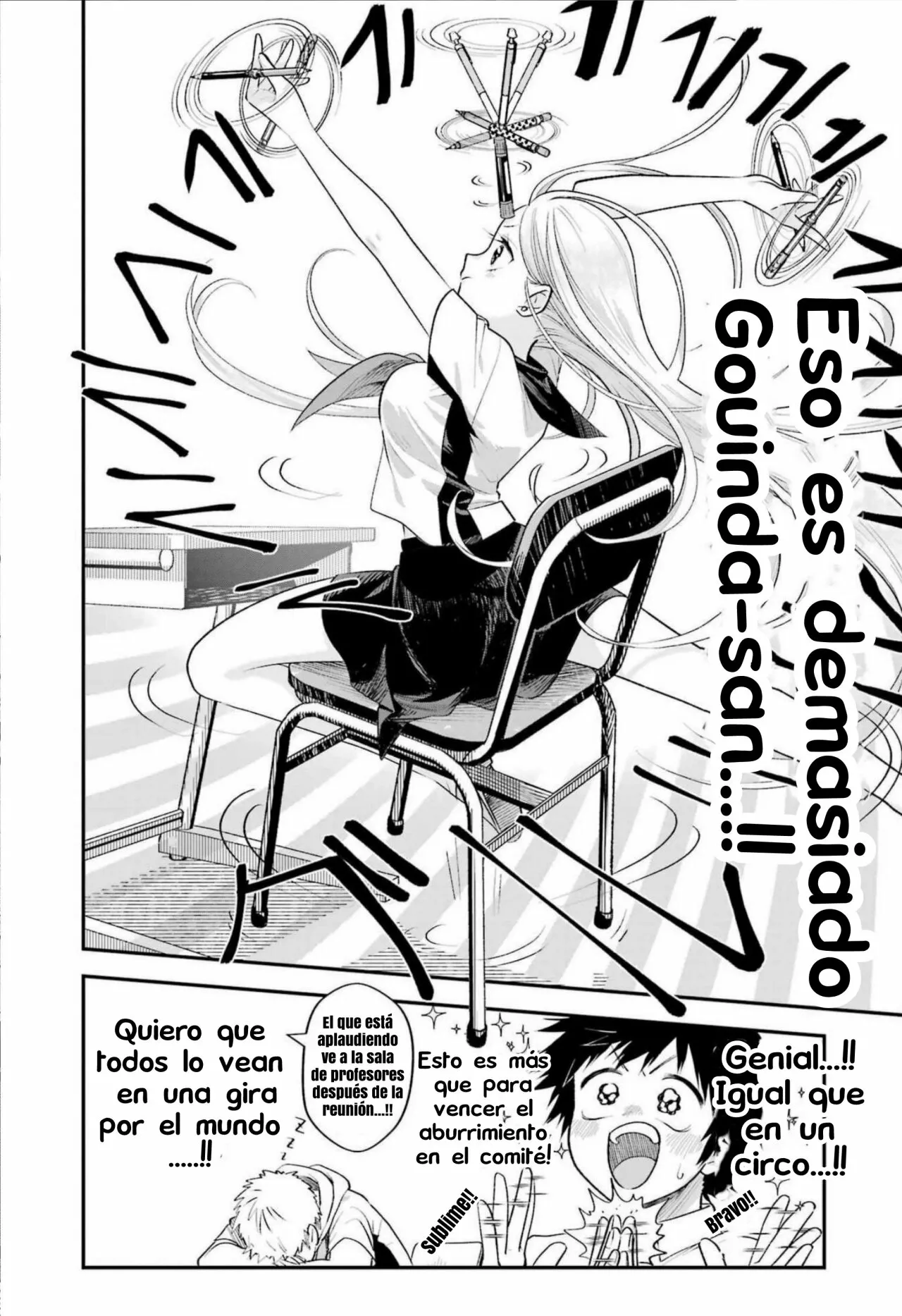 Read Ura de Yancha na Gouinda-san ES Manga Online