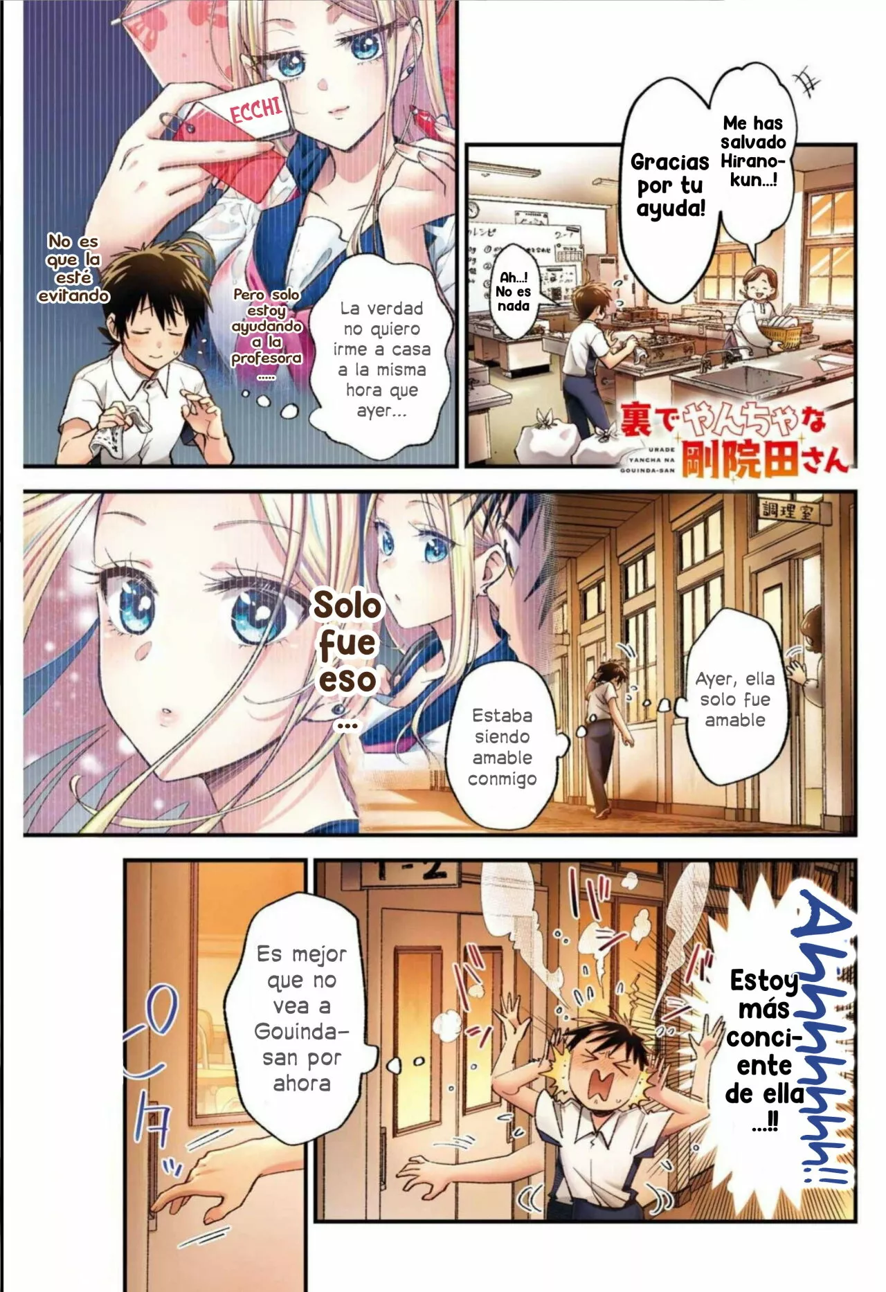 Read Ura de Yancha na Gouinda-san ES Manga Online