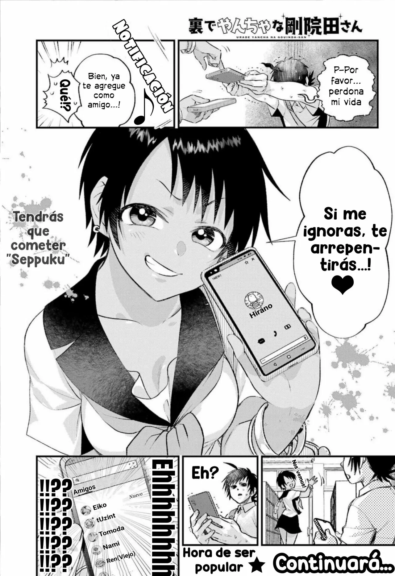 Read Ura de Yancha na Gouinda-san ES Manga Online