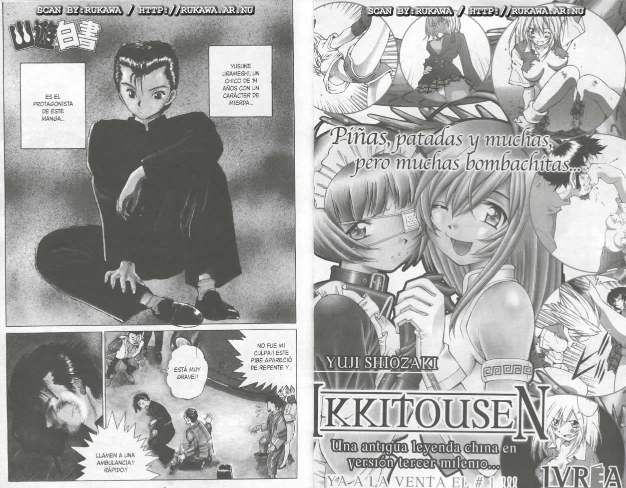 Read Yu Yu Hakusho ES Manga Online