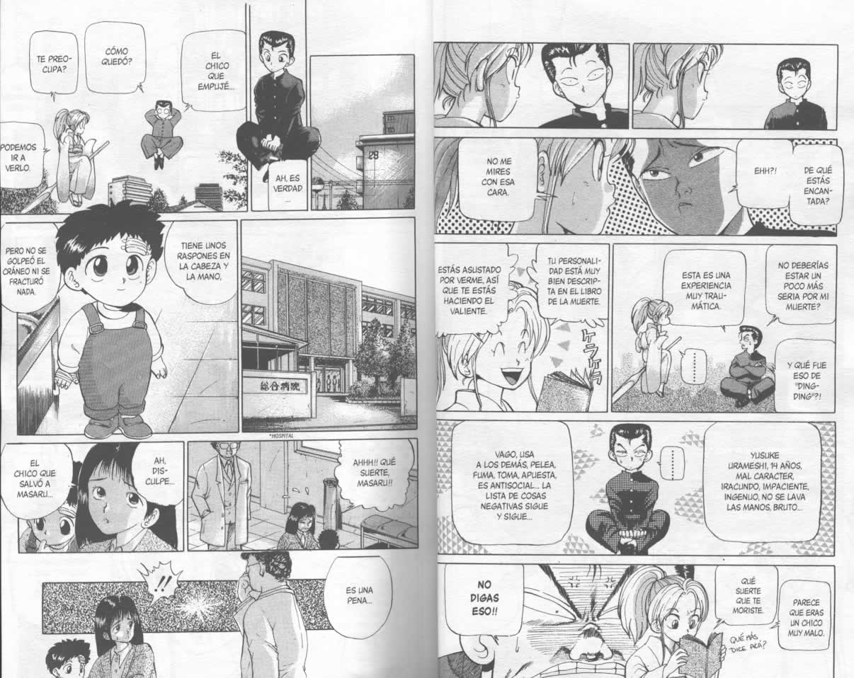 Read Yu Yu Hakusho ES Manga Online