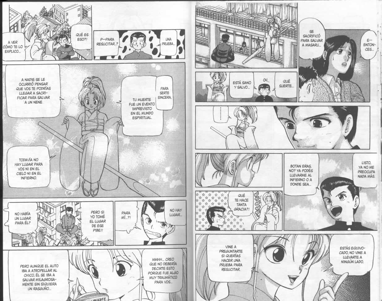 Read Yu Yu Hakusho ES Manga Online