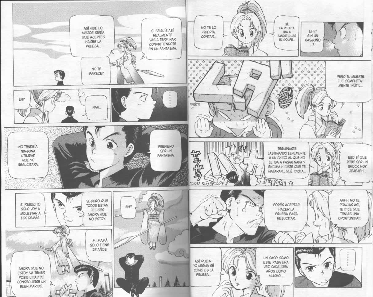 Read Yu Yu Hakusho ES Manga Online