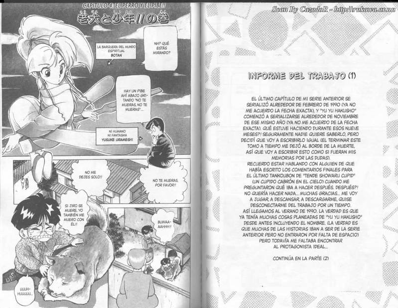 Read Yu Yu Hakusho ES Manga Online