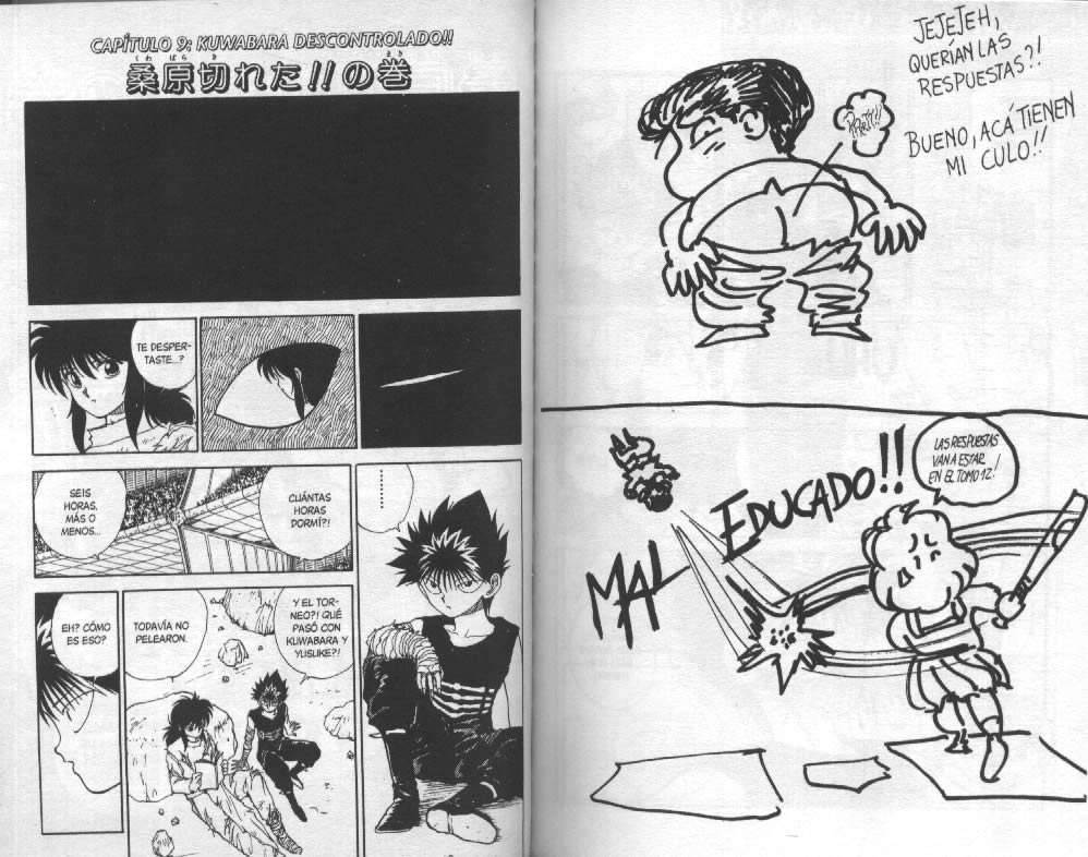 Read Yu Yu Hakusho ES Manga Online