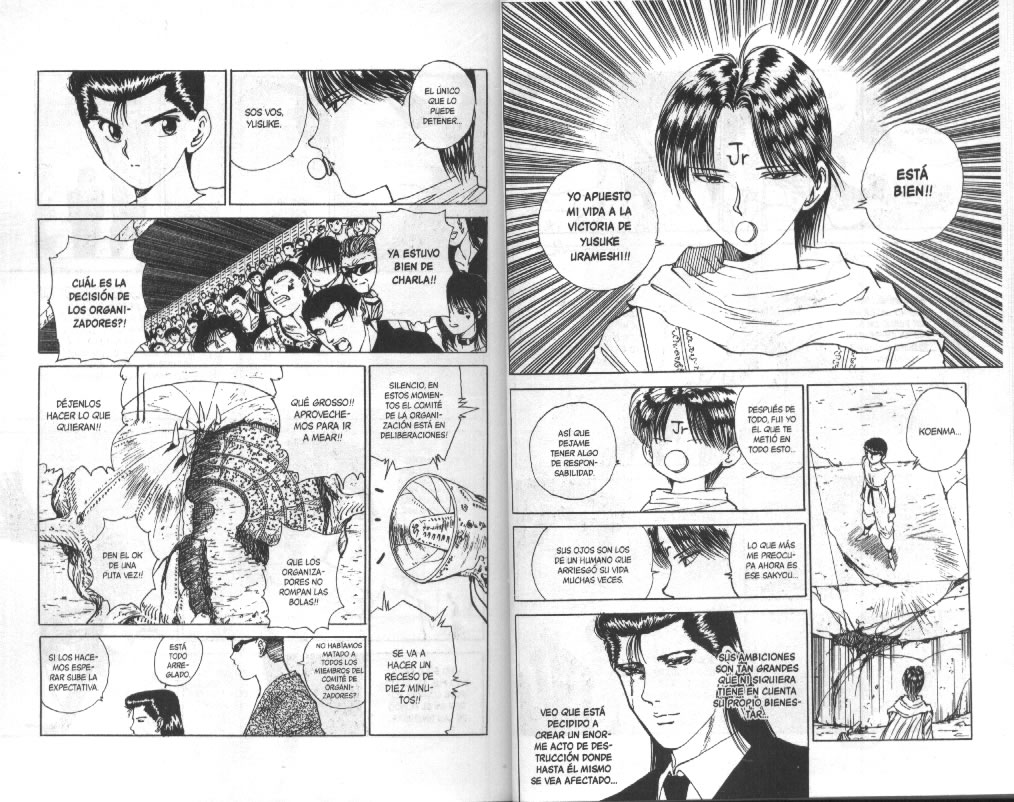 Read Yu Yu Hakusho ES Manga Online