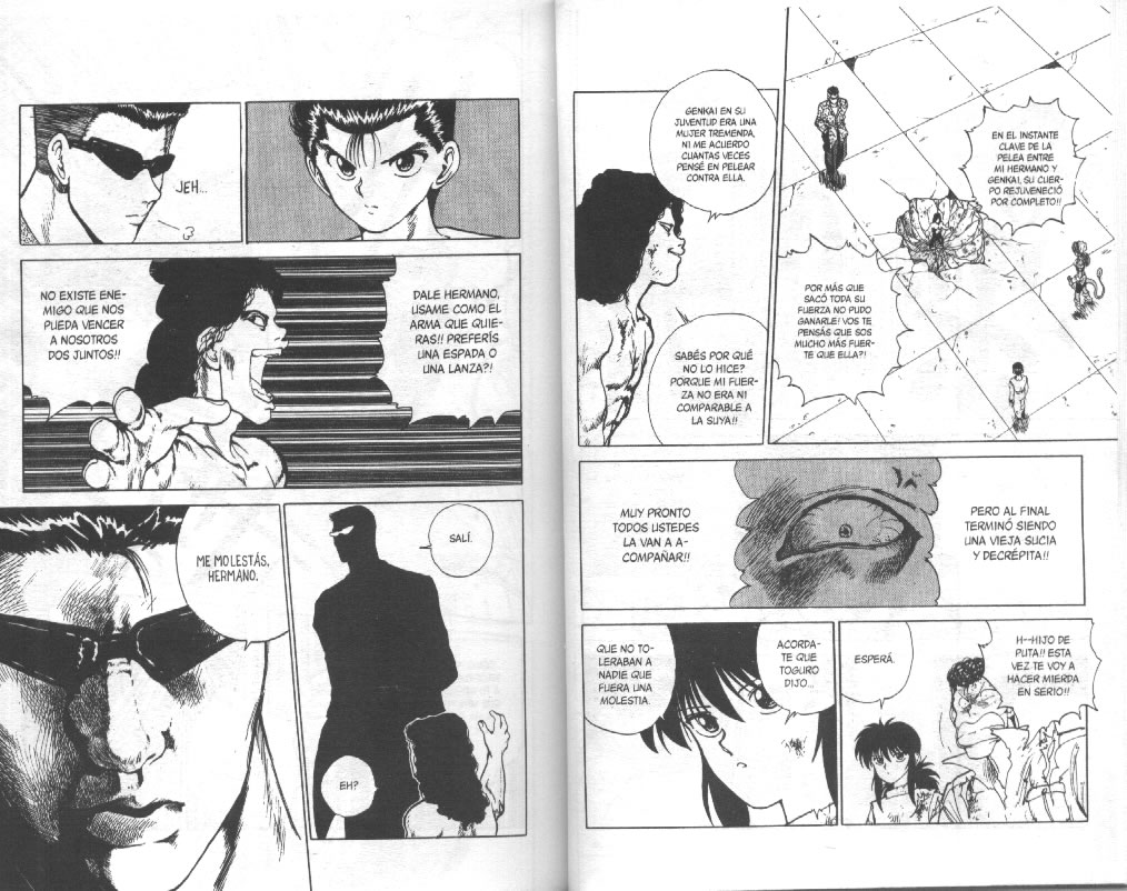 Read Yu Yu Hakusho ES Manga Online