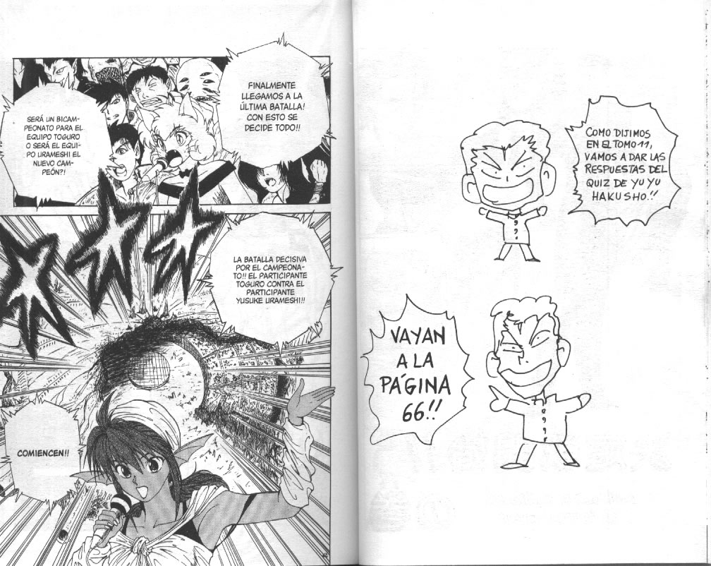 Read Yu Yu Hakusho ES Manga Online
